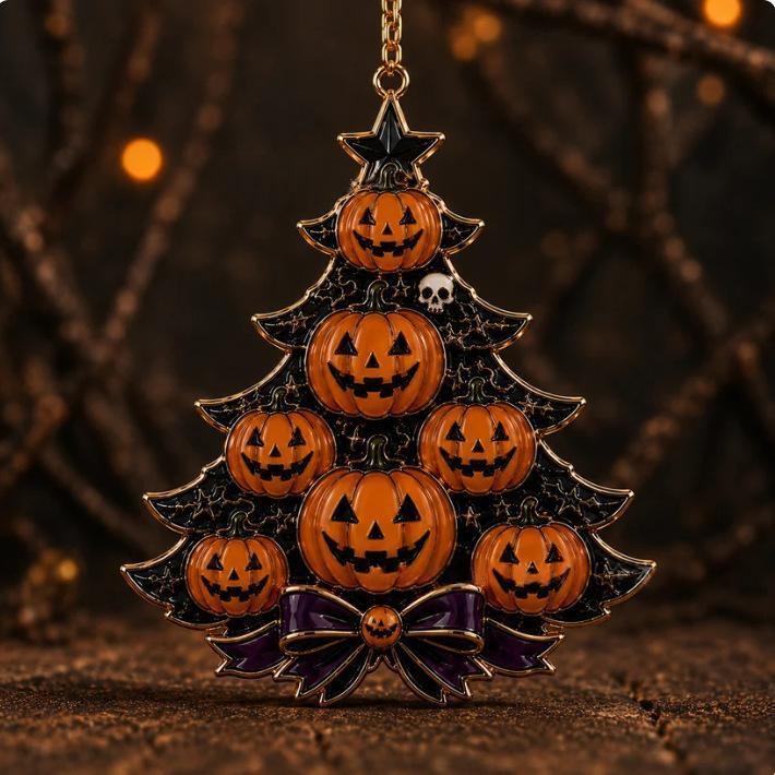 Halloween Christmas Tree Acrylic Decorations
