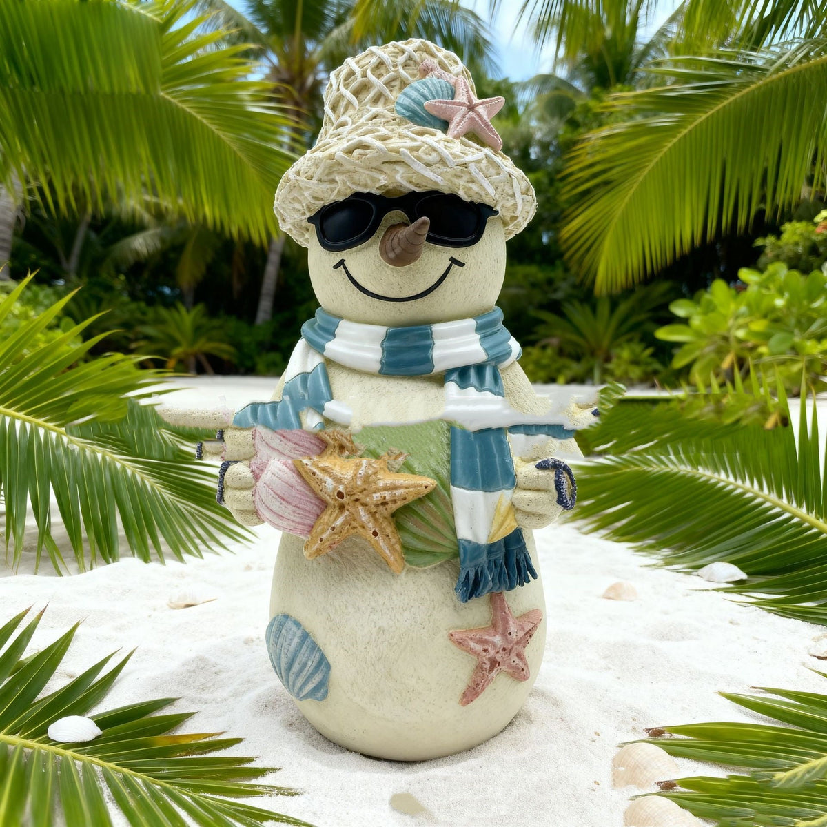 Christmas HAILANG Beach Snowman Decorations