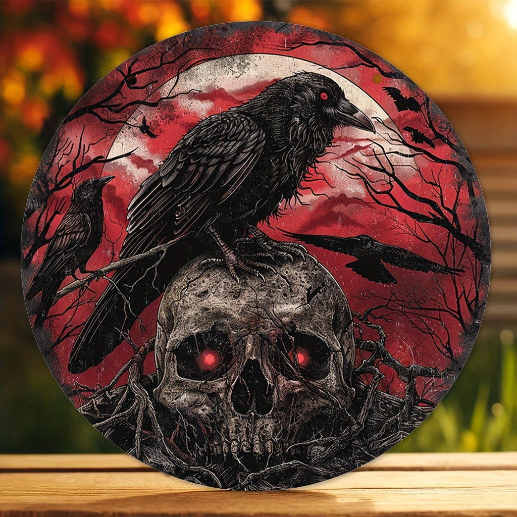 Halloween Wooden Doorplate Home Decoration