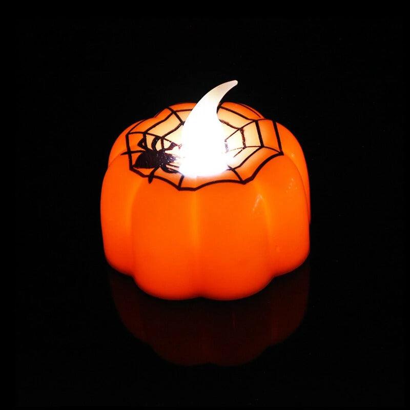 New LED Halloween Pumpkin Candles