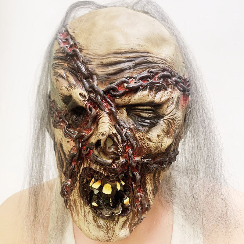 Halloween Ghost-face Latex Mask