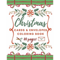 Christmas Cards and Envelopes Coloring Book: Special Gift for Kids and Adults - Paperback