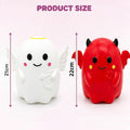 GHOSTLY SQUISHY FAMILY | THE ULTIMATE JUMBO SQUISHY