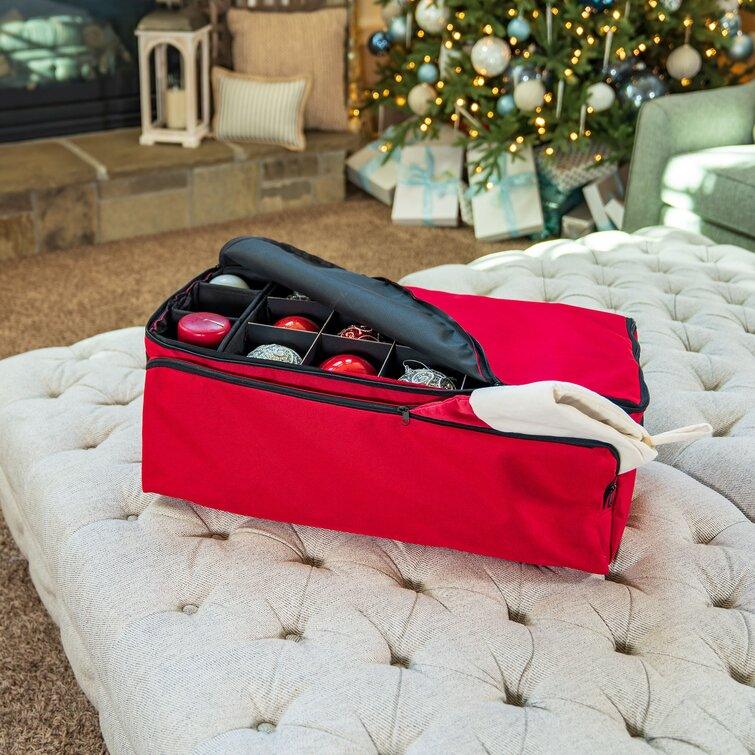 Three Tray Side Pocket Ornament Bag