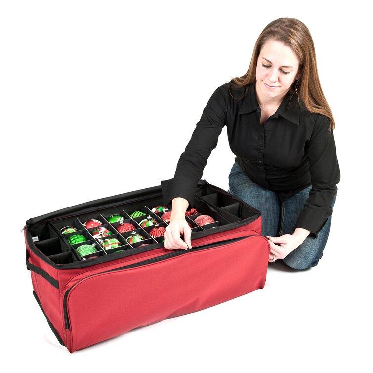 Three Tray Side Pocket Ornament Bag