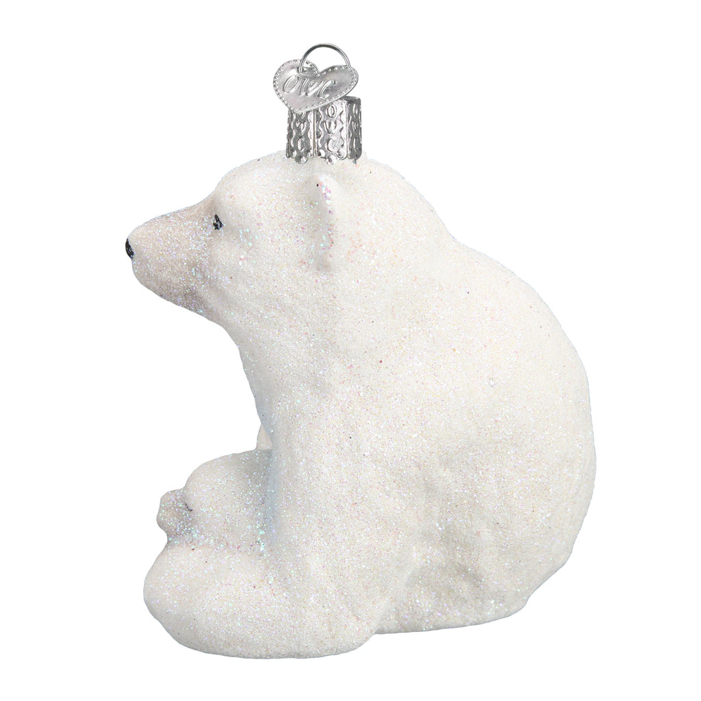 Polar Bear With Cub