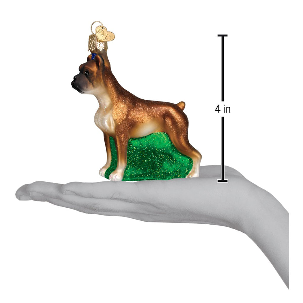 Boxer Ornament