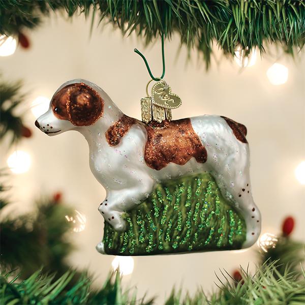 Brittany Spaniel Ornament