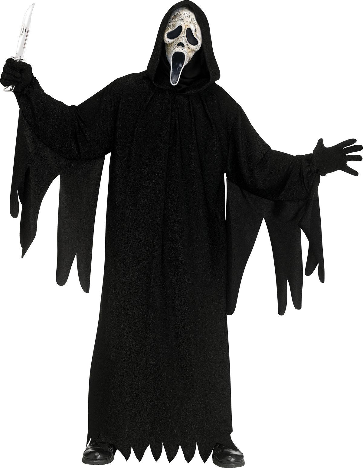 Scream Ghost Face Aged Deluxe Adult Costume