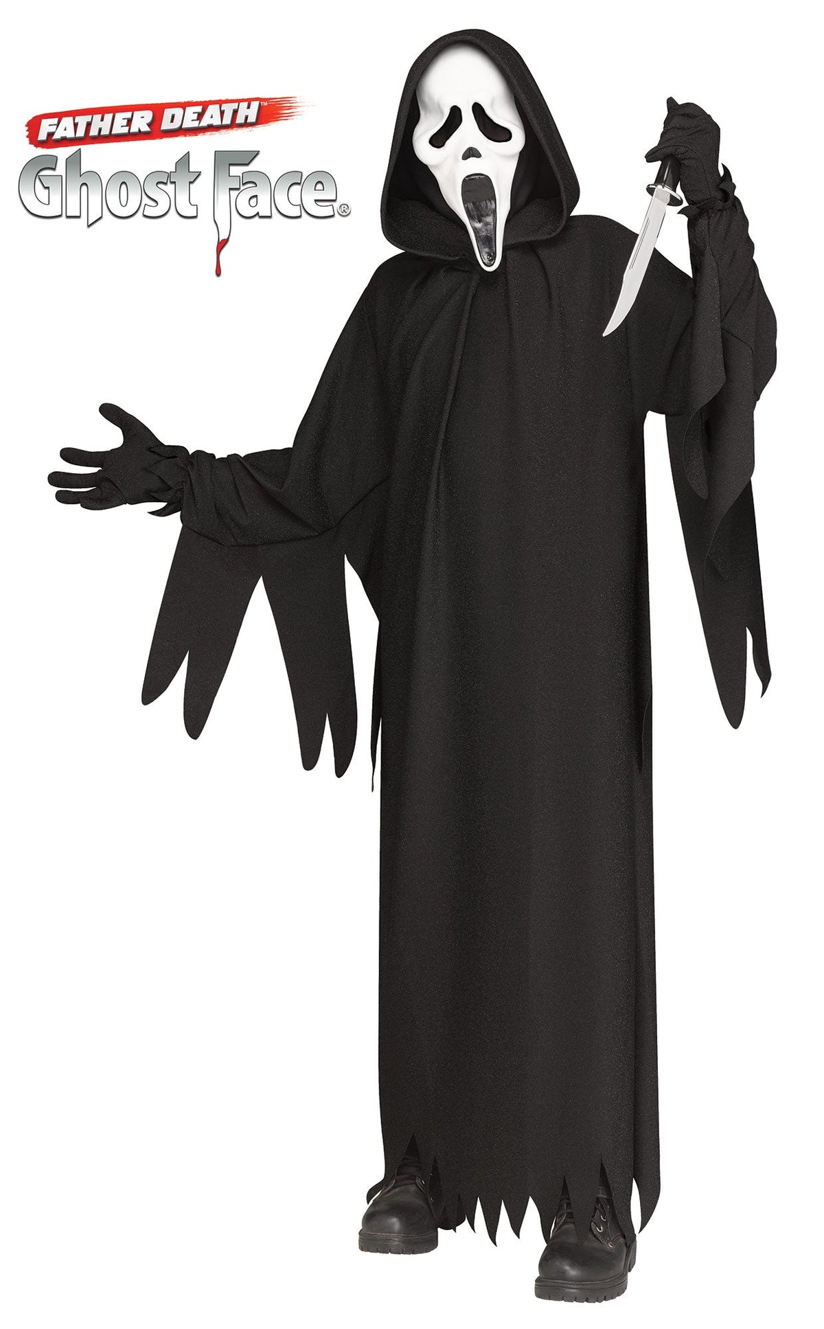 30th Anniversary Scream Ghost Face Child Costume