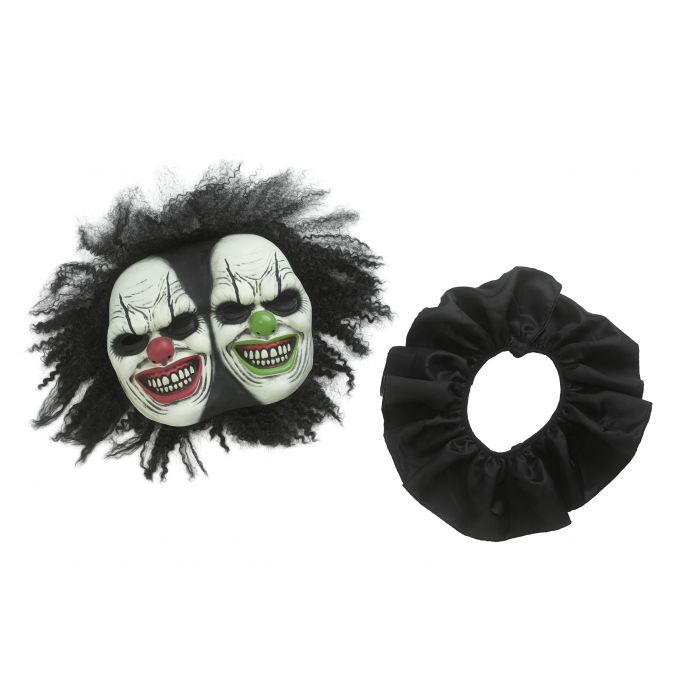 Creepy Two Headed Clown Child Costume
