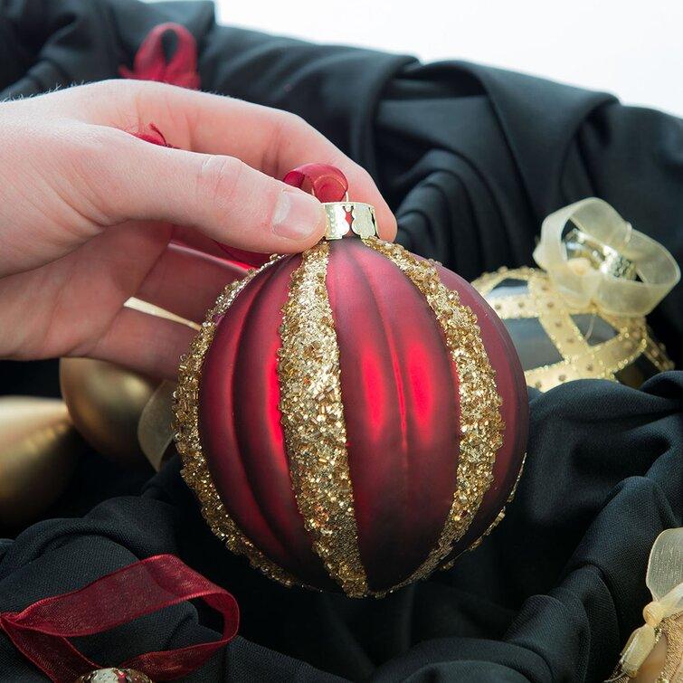 Adjustable Christmas Ornament Storage Bag - 48 Slots, Acid-Free Lining, Green
