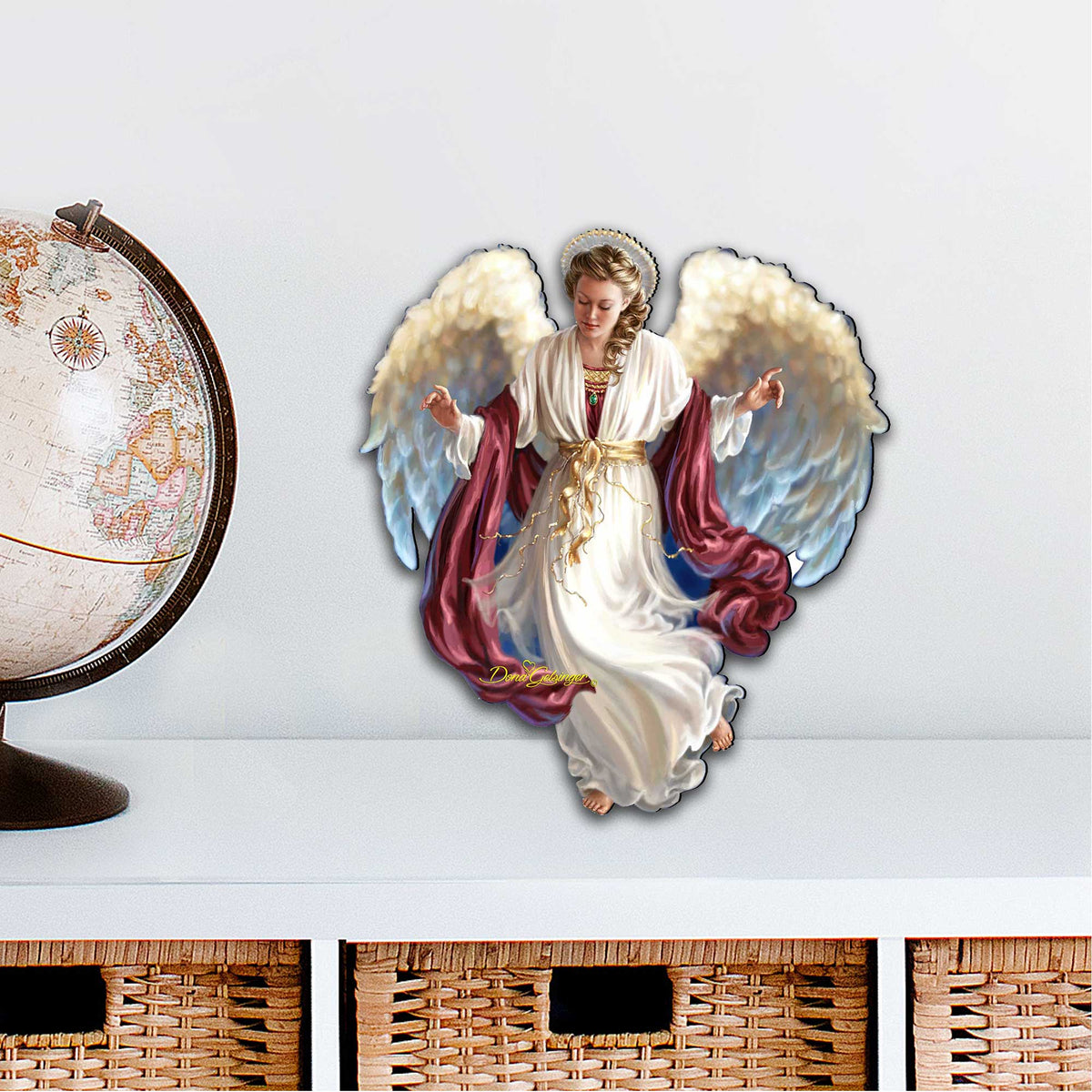 Peace on Earth Door Decor by Gelsinger - American Christmas Decor - 8461048H-1208