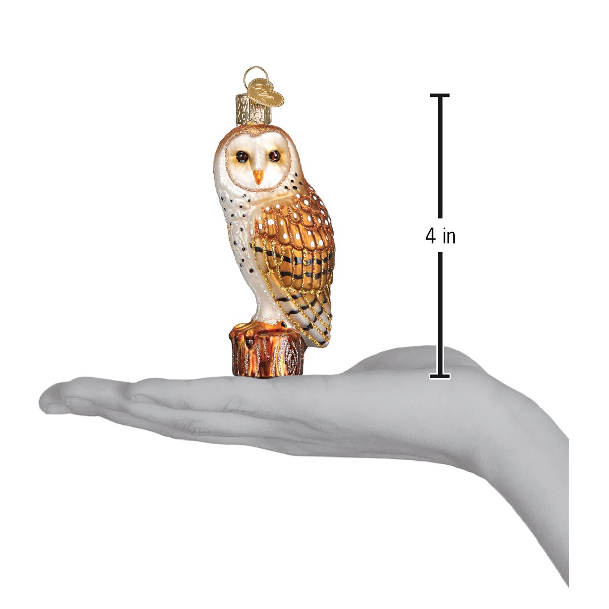 Barn Owl Ornament
