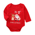 Christmas children's long sleeve jumpsuit
