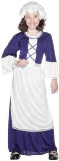 Colonial Girl Child Costume Size Small