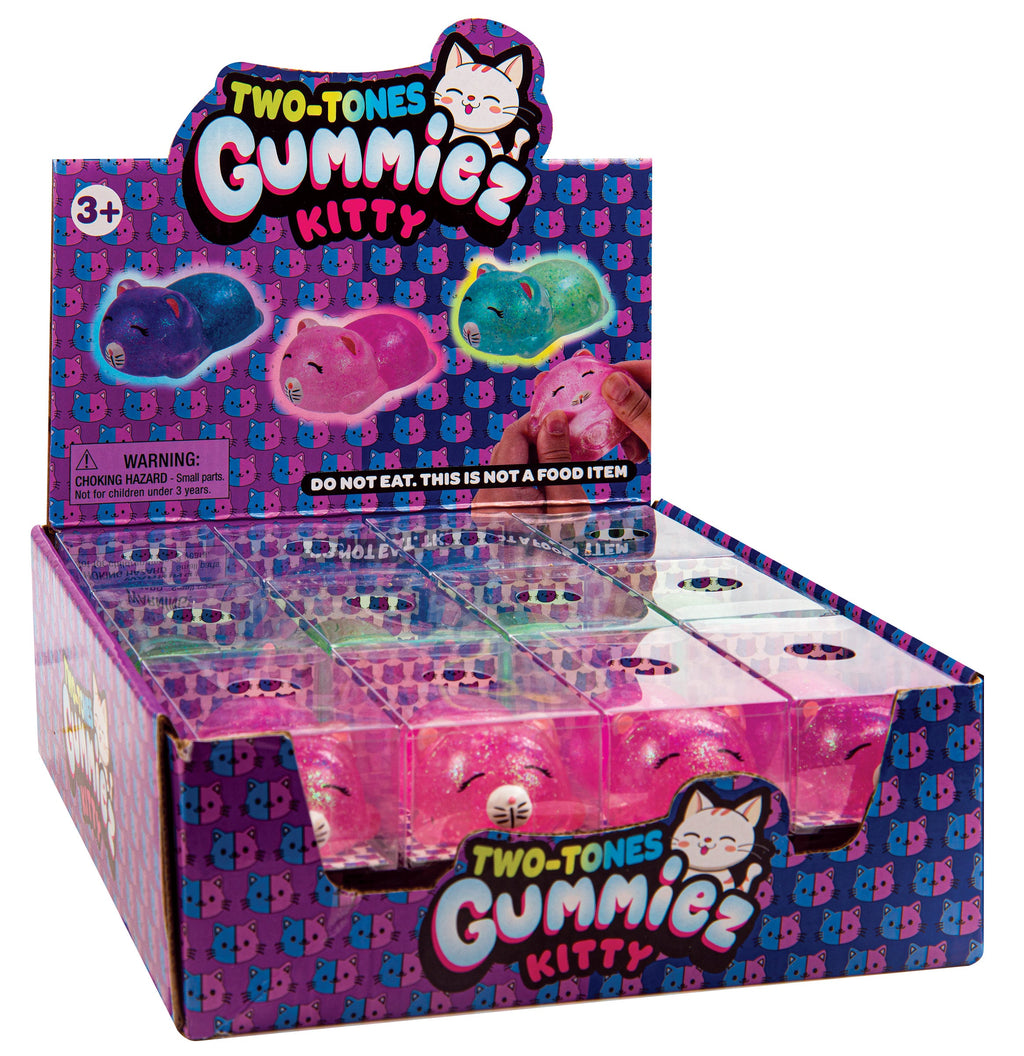2 tone Kitty Gummiez squishy