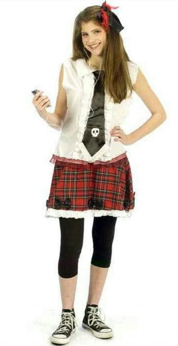 Wicked Innocence School Girl Junior Costume Size Large 12-14