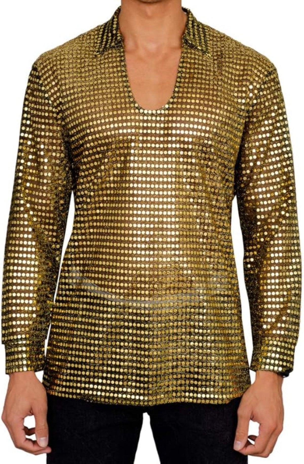 1970s Disco Adult Unisex Halloween Cosplay Costume Shirt