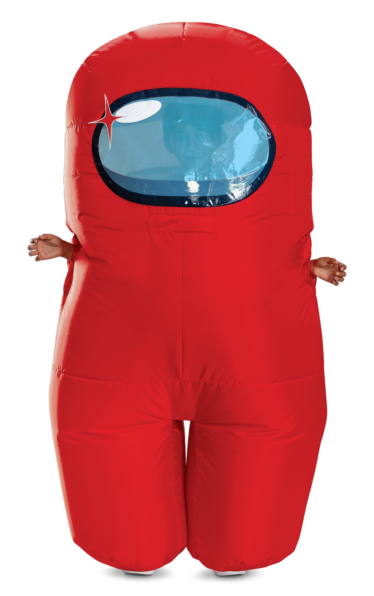 Red Impostor Among Us Inflatable Child Costume One Size Officially Licensed