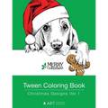 Tween Coloring Book: Christmas Designs Vol 1: Colouring Book for Teenagers, Young Adults, Boys, Girls, Ages 9-12, 13-16, Cute Arts & Craft Gift, Detai - Paperback