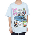 Fortnite Bus Crew Light Blue Youth T-shirt
