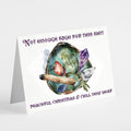 Funny Christmas and New Year Greeting Cards, Set of 24