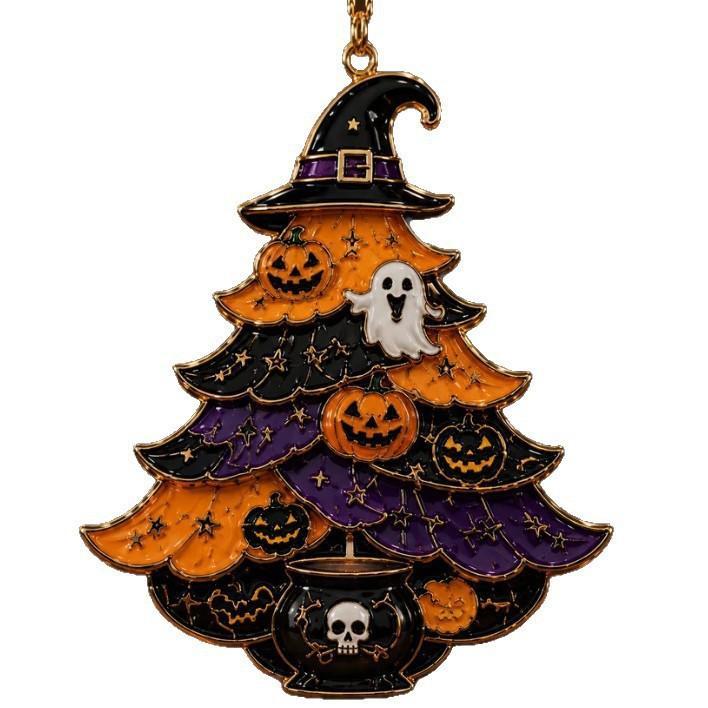 Halloween Christmas Tree Acrylic Decorations