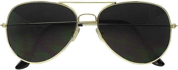 Men's Retro Disco Aviator Sunglasses Costume Accessory