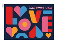 2021 LOVE Forever Postage Stamps – 20 or 100