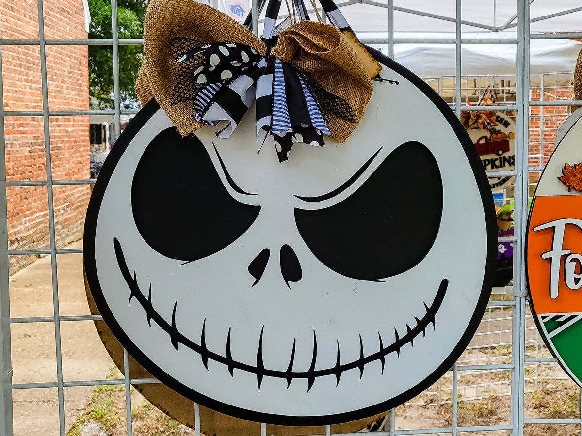 Jack Halloween  Door Hanger - Finished