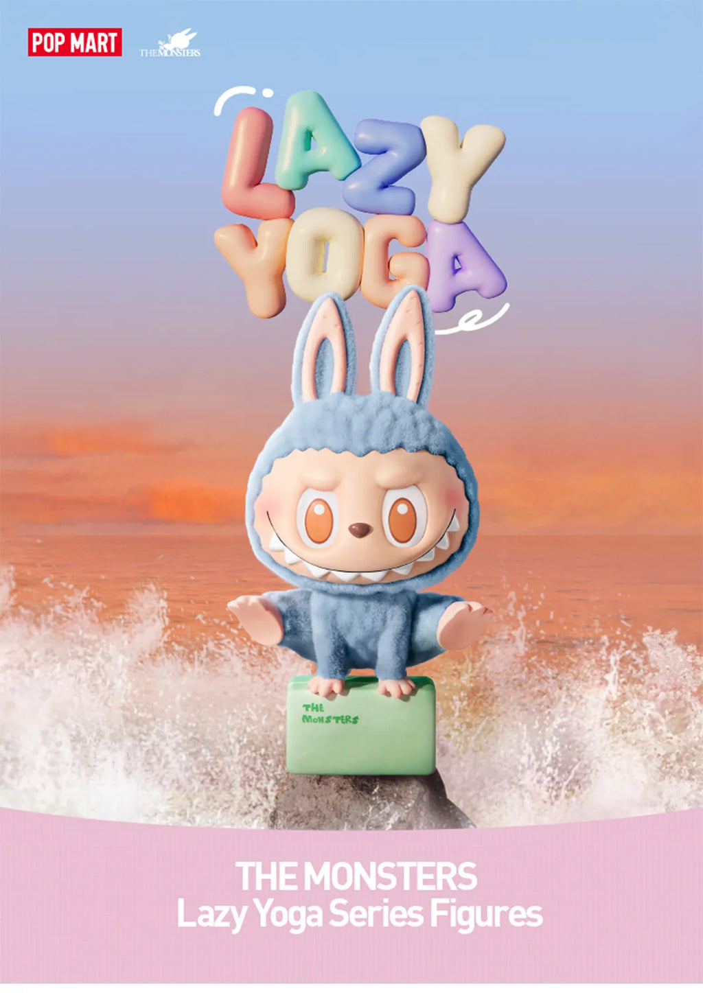 [RESTOCK: AUGUST] POPMART Labubu Lazy Yoga Series Figures Blind Box (SEALED)