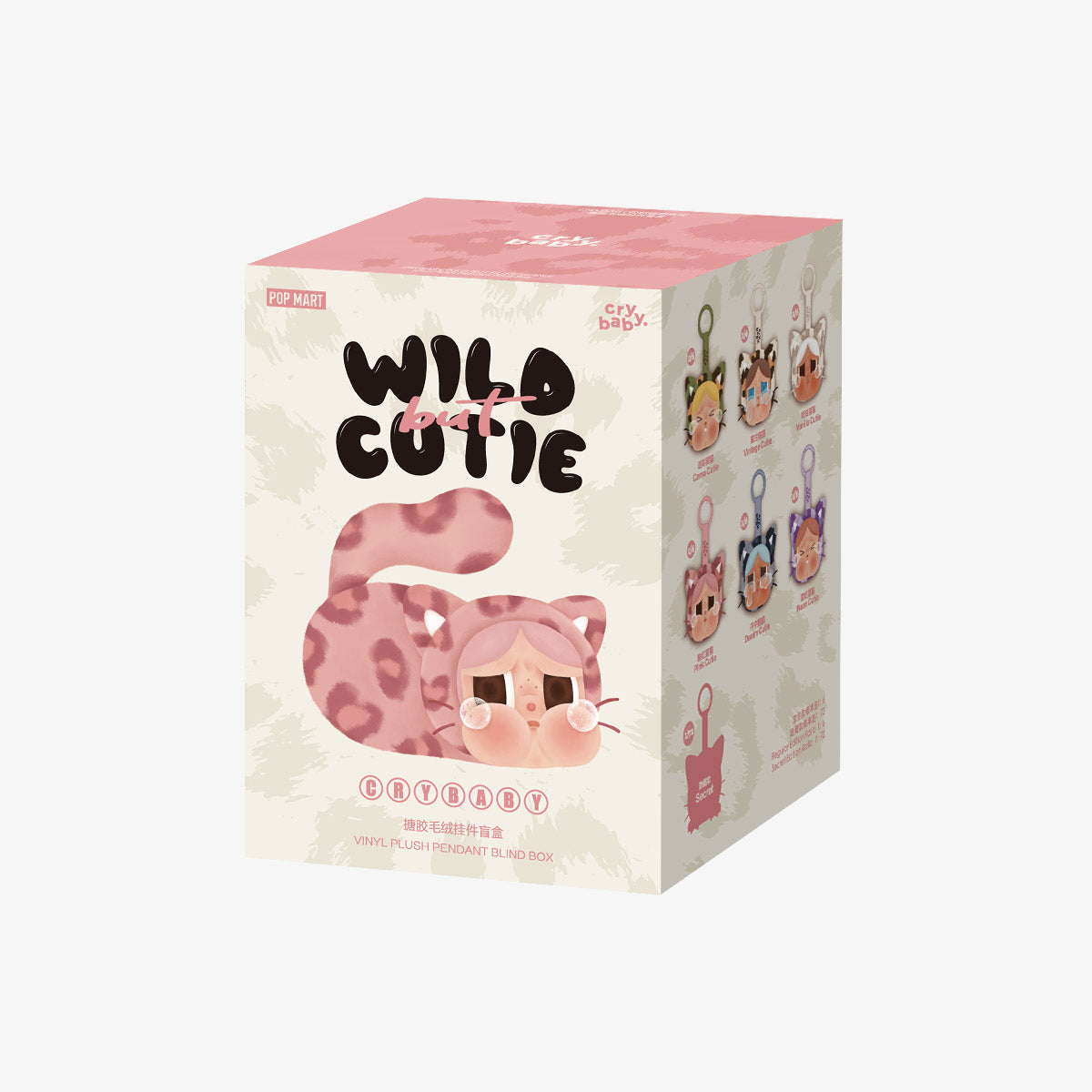 [IN STOCK] POPMART CRYBABY Wild but Cutie Series - Vinyl Plush Pendant Blind Box