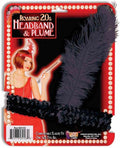 Forum Novelties Black Sequin Flapper Headband