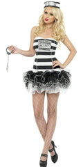Fever Convict Cutie Adult Costume Size Small