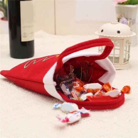 Cute Drawstring Gift Bags for Holiday Treats