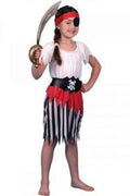 Pirate Girl Child Costume Dress Size Small 3-5