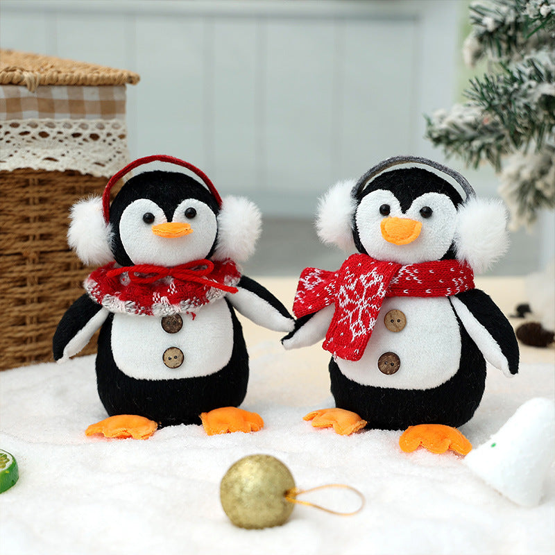 New Christmas Decorations Penguin Little Doll