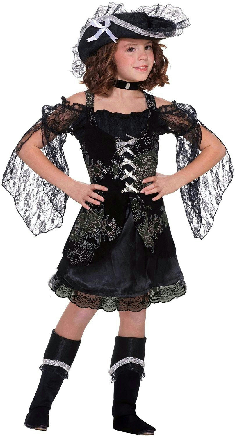 Forum Swashbuckler Sweetie Pirate Child Costume Size Large 12-14