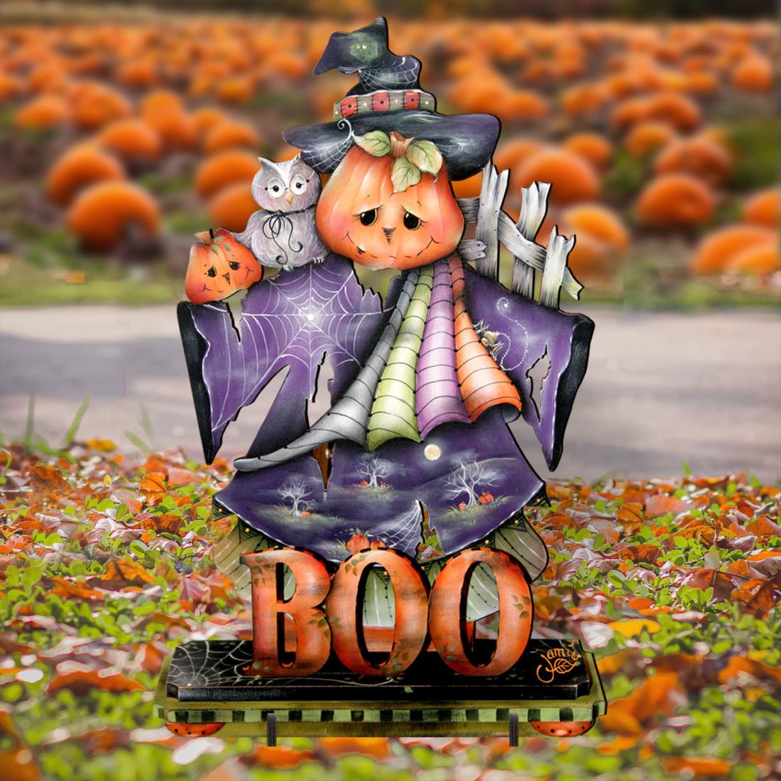 This Boos for You Halloween Outdoor Decor by Jamie Mills-Price - Thanksgiving Halloween Decor - 8457407F
