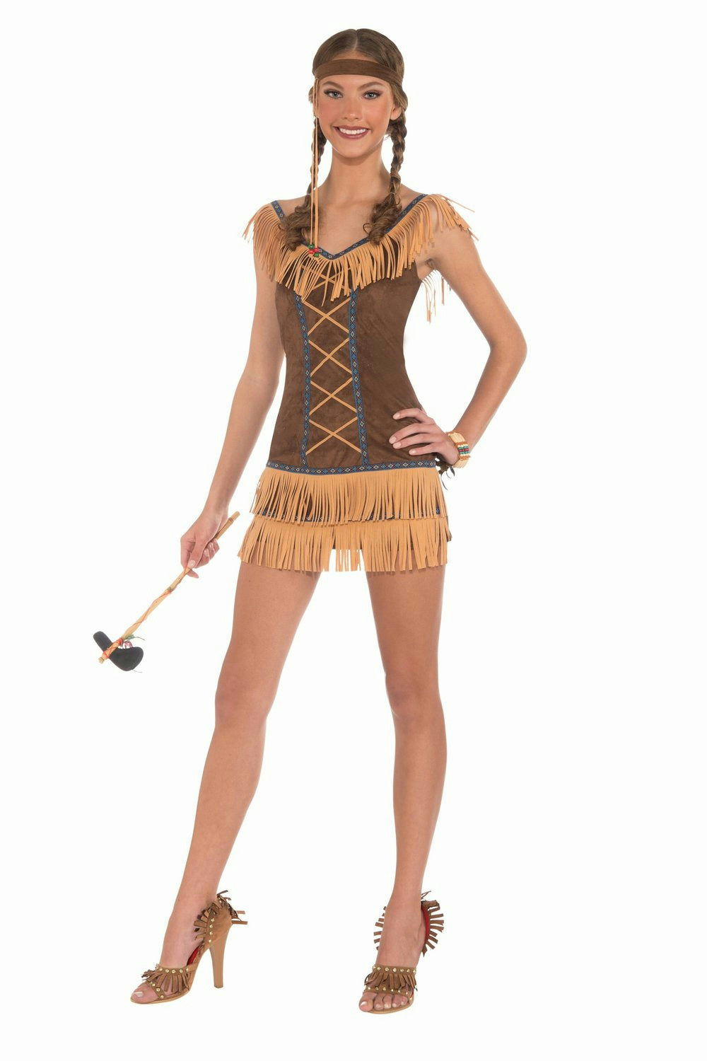 Forum Novelties Women's Native American Princess Size M/L (8-12)