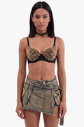 24k Fever Studded Bralette