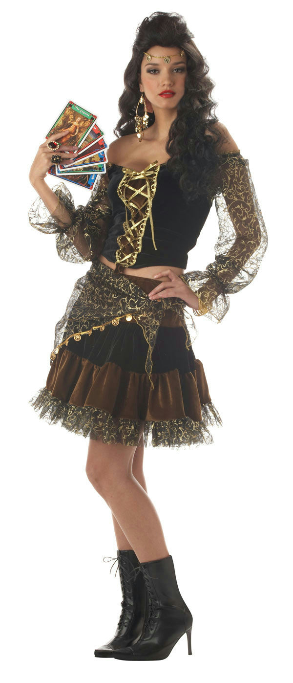 California Costume Madame Destiny Gypsy Adult Costume