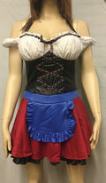 Sexy Alpenhof German Beer Maiden Fraulein Girl Women's Adult Costume Size M/L