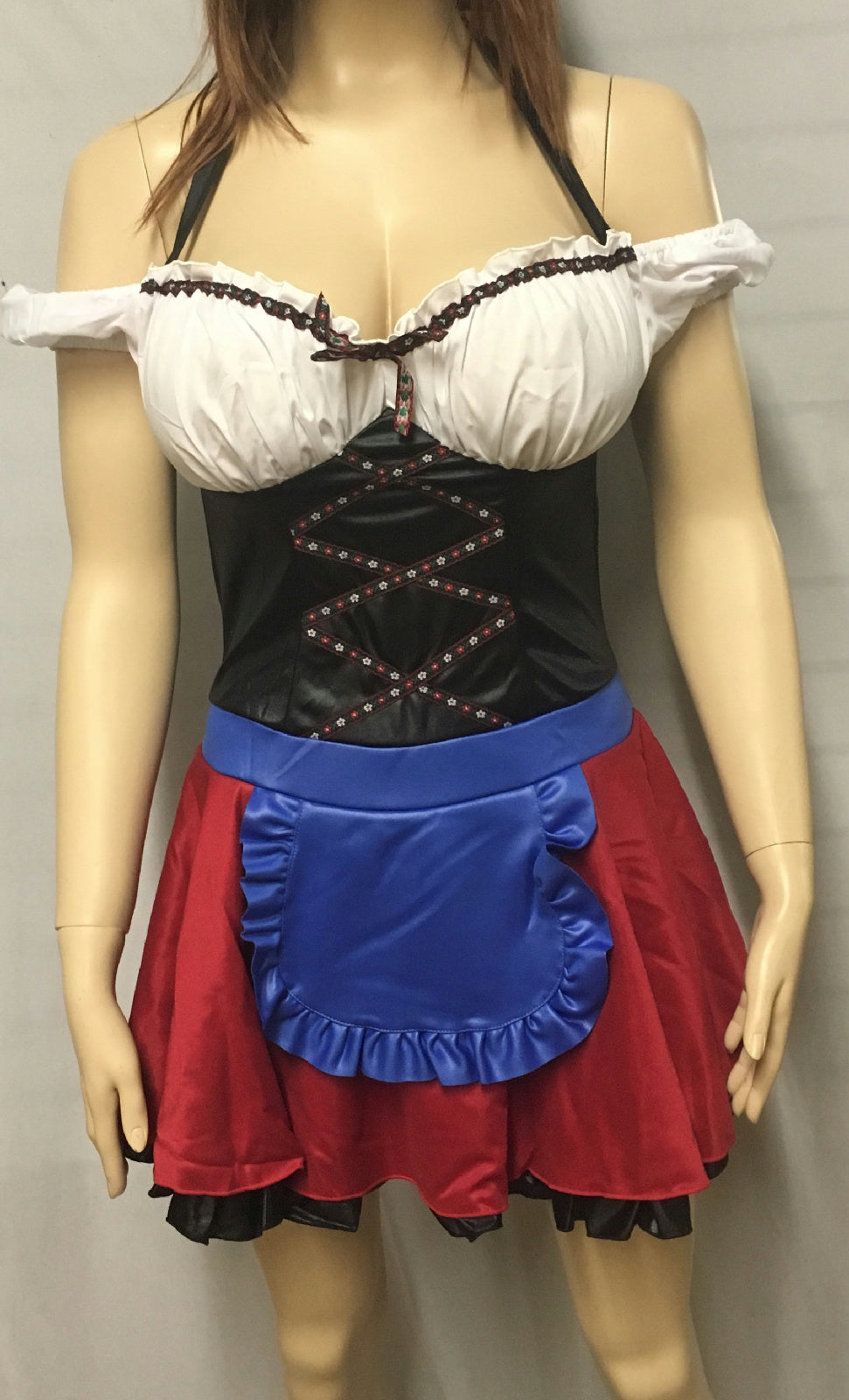 Sexy Alpenhof German Beer Maiden Fraulein Girl Women's Adult Costume Size M/L