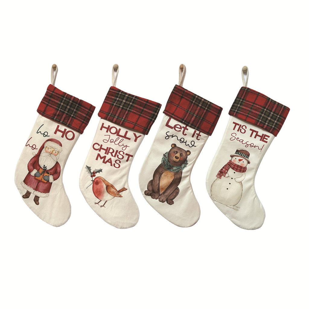 Christmas Socks Gift Bags Christmas Decorations Christmas Socks Gifts Candy Socks