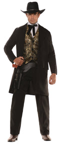 Men's Western Gambler Adult Costume