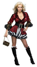 Secret Wishes Treasure Chest Victorian Pirate Girl Adult Costume Sz Small