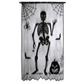 Halloween pattern curtain