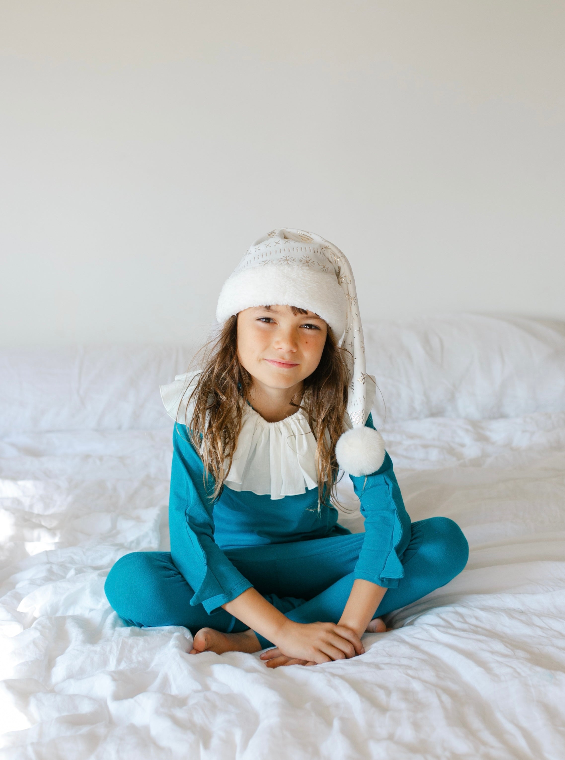 Jade Holiday Elf Costume- Christmas Gift for Kids - Cozy Cotton Stocking Stuffer
